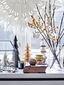 Bloomingville - Tuan Deko, Brun, Polyresin - L9 × H5,5 × B5/L10 × H10,5 × B4/L18,5 × H25 × B8 cm, sæt med 3