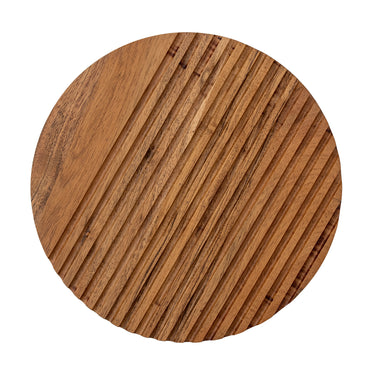 Bloomingville - Dotta Skærebræt, Brun, mangotræ - Ø25,5 × H1,5 cm