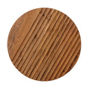 Bloomingville - Dotta Skærebræt, Brun, mangotræ - Ø25,5 × H1,5 cm