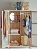 Bloomingville - Ara Plaid, Brun, Akryl - L150 × B130 cm