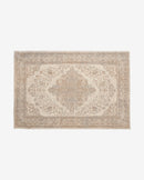 Nordal - PEARL vævet tæppe – sand/beige – 160 × 240 cm
