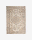 Nordal - PEARL vævet tæppe, 200 × 290 cm – sand/beige