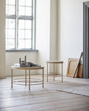 Nordal - JUNGO - Sidebord, marmor, Ø50cm