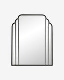Nordal - SKYLARK spejl, S – sort – B82 × D2 × H102 cm