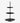 Nordal - ASSAM kagestand, L - sort