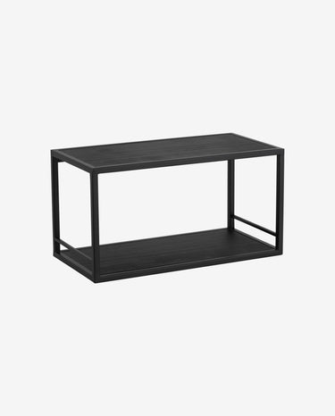 Nordal - FLINT hylde, sort, 40cm - Bolig og Haven