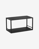 Nordal - FLINT hylde, sort, 40cm