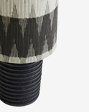 Nordal - AINE bordlampe – sort – Ø16 × H35 cm