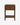 Nordal - HAYES sidebord – brun – B44,5 × D35 × H65,5 cm