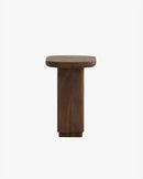 Nordal - TOKE sidebord – mørkebrun – L32 × B32 × H48,5 cm