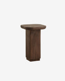 Nordal - TOKE sidebord – mørkebrun – L32 × B32 × H48,5 cm