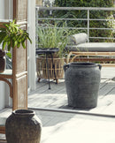 Nordal - CEMA urtepotte, L, grå,Ø41,5cm,H:45cm