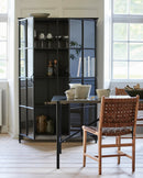 Nordal - DOWNTOWN skab, 2 låger, 185 × 120 cm – sort