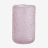 Nordal - CLYDE vase, M – rosa – Ø12 × H19,5 cm
