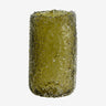 Nordal - CLYDE vase, M – grøn – Ø12 × H19,5 cm