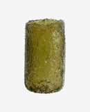 Nordal - CLYDE vase, M – grøn – Ø12 × H19,5 cm
