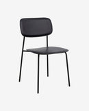 Nordal - ESA spisebordsstol – sort – B45 × D50 × H79 cm