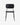 Nordal - ESA spisebordsstol – sort – B45 × D50 × H79 cm