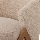 Bloomingville - Camino Loungestol, Natur, FSC® 100%, Gummitræ - L68 × H80 × B70 cm