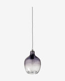Nordal - BUBBLE glaslampe – røgfarvet – Ø20 × H26 cm