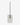 Nordal - BRIGHT cylinder pendel – klar – Ø12 × H22 cm