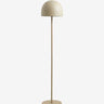 Nordal - GLOW gulvlampe – mat beige – Ø30 × H146 cm