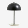 Nordal - KITA bordlampe - sort med marmorfod - Bolig og Haven