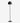 Nordal - GLOW gulvlampe – mat sort – Ø30 × H146 cm