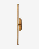 Nordal - LUNA væglampe, L – messing – 9 × 116 cm