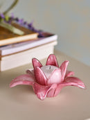 Bloomingville - Wren Deko, Rosa, Glas - Ø14,5 × H6,5 cm