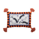 Bloomingville - Missy Pude, Multifarvet, Genanvendt Bomuld - L60 × B35 cm