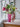Bloomingville - Callo Vase, Rosa, Glas - Ø17 × H29 cm