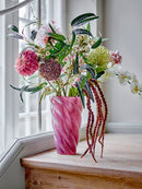 Bloomingville - Callo Vase, Rosa, Glas - Ø17 × H29 cm