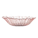 Bloomingville - Mariko Skål, Rosa, Glas - Ø31 × H8 cm