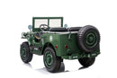 Ny model! Army - Classic Explorer, 24V elbil, 4x4, Stor 4x120W, stor model m. 3 sæder,
