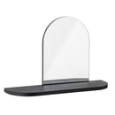 Bloomingville - Annlie Spejl m/hylde, Sort, MDF - L72 × H48 × B20 cm