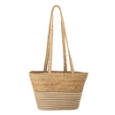 Bloomingville - Simona Indkøbspose, Natur, Jute - L42 × H28 × B25 cm