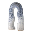 Bloomingville - Gate Deko, Blå, Stentøj - L13,5 × H20 × B6 cm