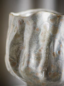 Bloomingville - Adair Vase, Hvid, Stentøj - Ø21 × H24 cm