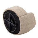 Bloomingville - Bocca Loungestol, Natur, polyester - L89 × H73 × B86 cm