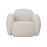 Bloomingville - Zanno Loungestol, Hvid, FSC® Mix, fyrretræ - L110 × H80 × B90 cm