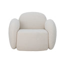 Bloomingville - Zanno Loungestol, Hvid, FSC® Mix, fyrretræ - L110 × H80 × B90 cm