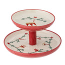 Bloomingville - Yule Etagere, Natur, Stentøj - Ø22 × H13 cm