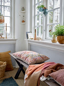 Bloomingville - Ara Plaid, Brun, Akryl - L150 × B130 cm