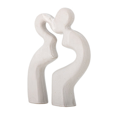 Bloomingville - Sainab Deko, Hvid, Stentøj - L21 × H25 × B5 cm