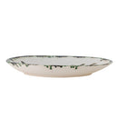 Bloomingville - Hadyn Fad, Hvid, Stentøj - Ø44 × H6 cm