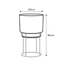 Elho - B.for studio, Plantestativ, Ø22cm, H38cm, Rød