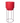 Elho - B.for studio, Plantestativ, Ø30cm,H69cm, Rød