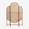 Nordal - BALI rumdeler i rattan og flet – natur – B130 × D3 × H180 cm