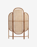 Nordal - BALI rumdeler i rattan og flet – natur – B130 × D3 × H180 cm
